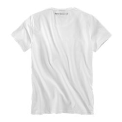 T-shirt BMW Logo Femme Blanc