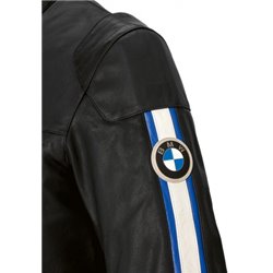 Blouson Schwabing cuir BMW Noir ou Bleu